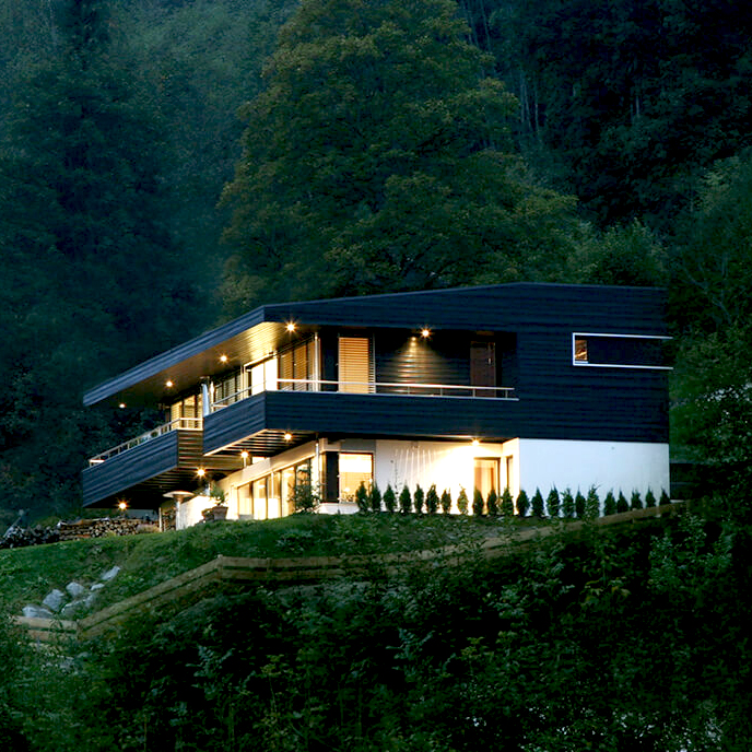 Einfamilienhaus moderne Architektur