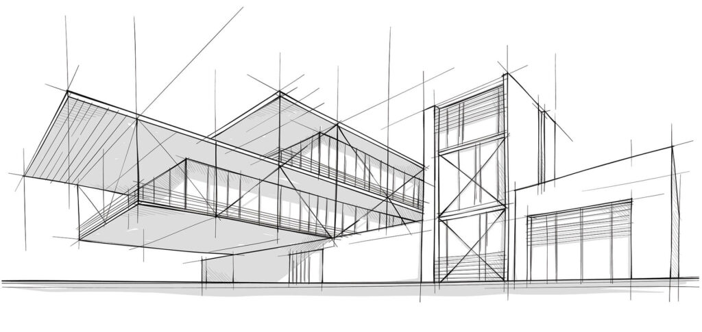 Skizze Architektur